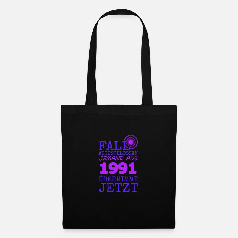 1991 1991 - Stoffbeutel - Schwarz