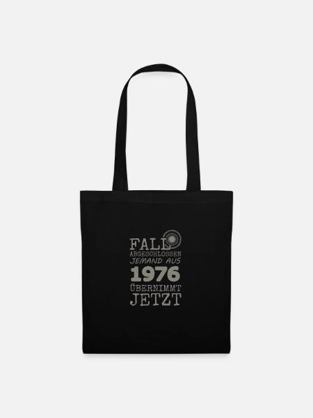 1976 1976 - Stoffbeutel - Schwarz