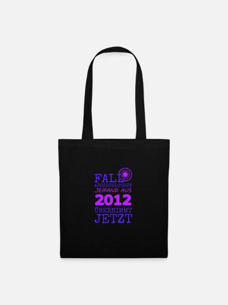 2012 2012 - Stoffbeutel - Schwarz