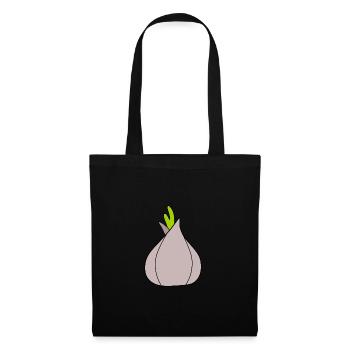 Onion vegetables vegan - Tote Bag - black - Front