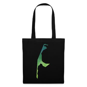 sylt - Sac en tissu - noir - Devant