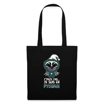 Je peux pas - Sac en tissu - noir - Devant
