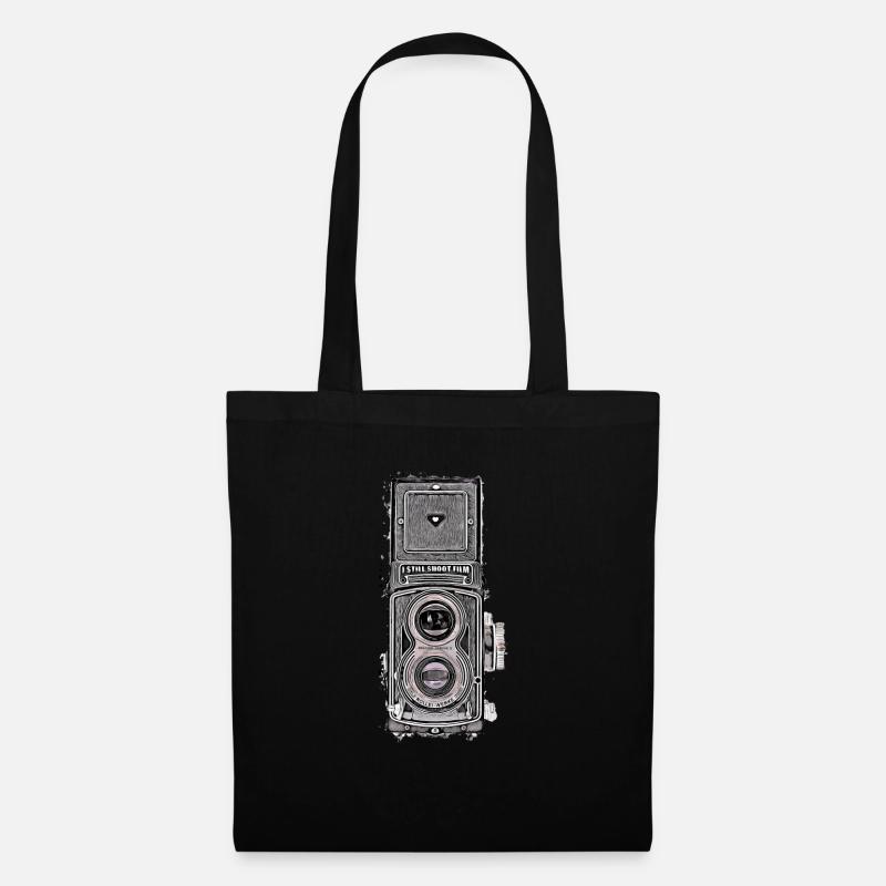 Caméra - Sac en tissu - noir