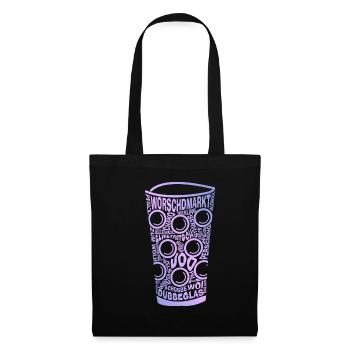 Palatinat Palz Palatinat dialecte Palatinat Schorle - Sac en tissu - noir - Devant
