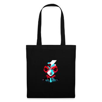 poppy girl t shirt - Sac en tissu - noir - Devant