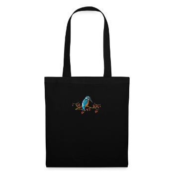 Kingfisher bird - Tote Bag - black - Front