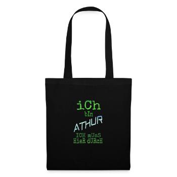 Gift for Athur - Tote Bag - black - Front