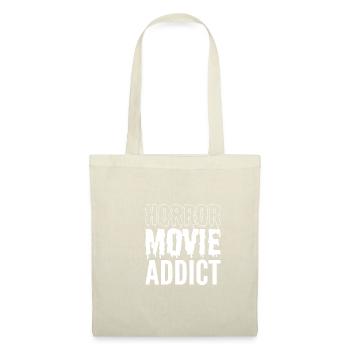 Les cinéphiles accros aux films d’horreur empoisonnent - Sac en tissu - nature - Devant