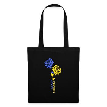 UKRAINE support Kiev Zelensky slava ukraini - Tote Bag - black - Front