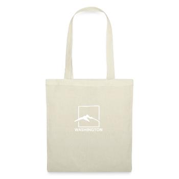 Hiking Washington Minimalistic Mountains Nature - Tote Bag - nature - Front