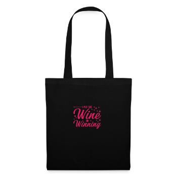 Wine I Put The Wine In Winning - Tote Bag - black - Front