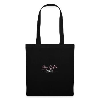 Big Sister 2023 Big Sis 23 - Tote Bag - black - Front