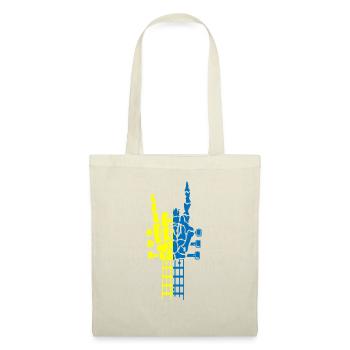 Ukraine Rock & Roll Rocker Peace - Tote Bag - nature - Front