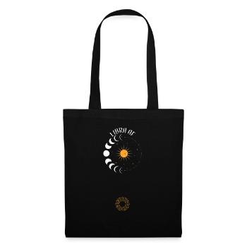 Libra AF - Astrology - Stoffbeutel - Schwarz - Vorne