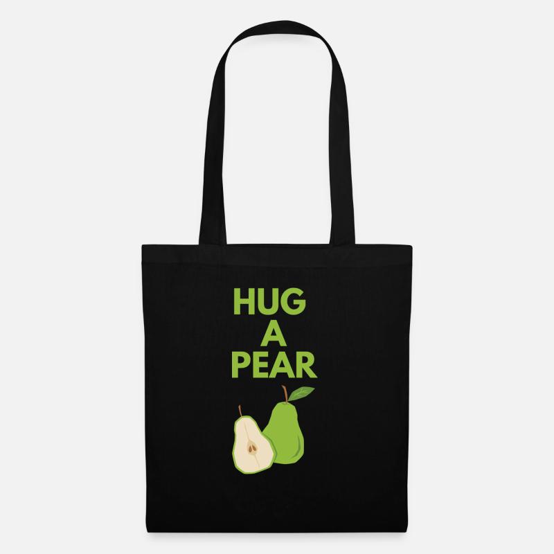 HUG A PEAR - Tote Bag - black