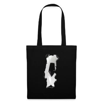 Portugal Map Frames Real Football - Tote Bag - black - Front