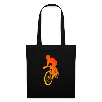 Vélo de route Femmes Vélo de route Cycliste de route - Sac en tissu - noir - Devant
