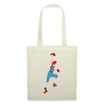 Climbing, Bouldering, Sport Climbing, Climbing Wall Top - Tote Bag - nature - Front