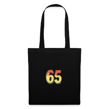 65 Number Comic - Tote Bag - black - Front