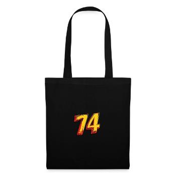74 Number Comic - Tote Bag - black - Front
