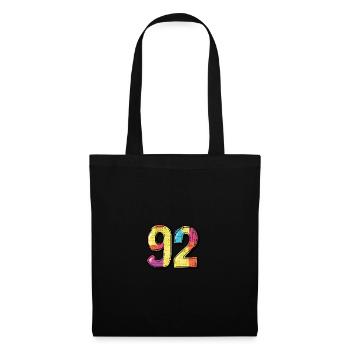 92 Number Comic - Tote Bag - black - Front