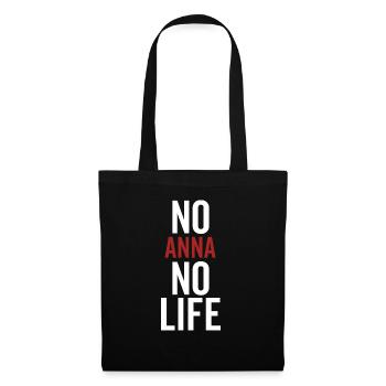 No Anna No Life - Tote Bag - black - Front