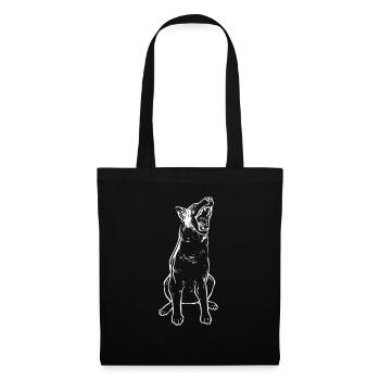 Malinois Belgian Shepherd Mechelaar Dog - Tote Bag - black - Front