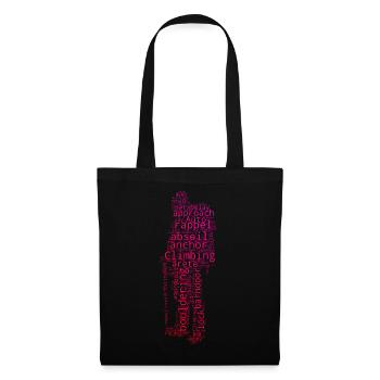 Escalade Escalade Hommes Bloc Femmes - Sac en tissu - noir - Devant