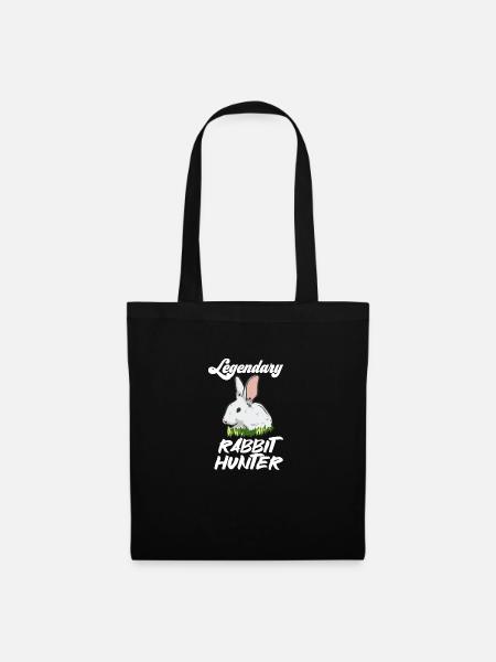 Legendary Rabbit Hunter - Stoffbeutel - Schwarz