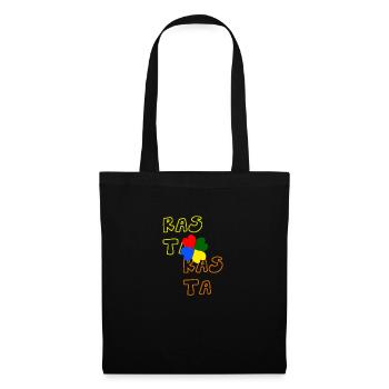 Rasta love - Sac en tissu - noir - Devant
