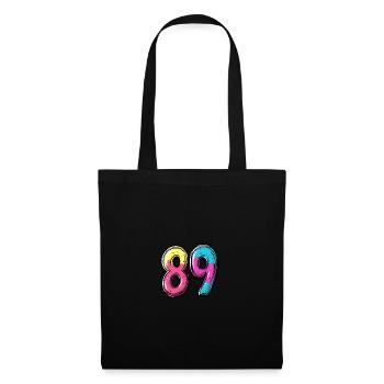 89 Number Comic - Tote Bag - black - Front