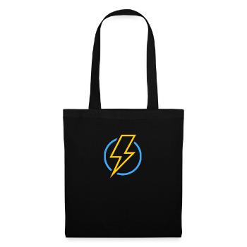Lightning - Tote Bag - black - Front
