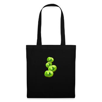 Halloween,Pumpkin,Ghost,Pink Pumpkin,Neon,Green - Tote Bag - black - Front