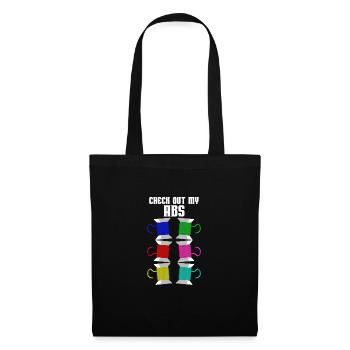 Check Out My Abs - 3D Printer - Tote Bag - black - Front