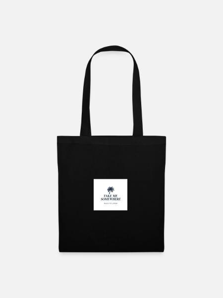 Take Me Somewhere – Logo - Stoffbeutel - Schwarz