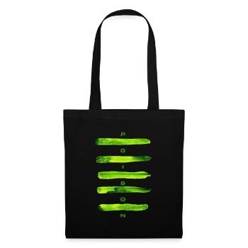 Poison Design (poison green) - Tote Bag - black - Front