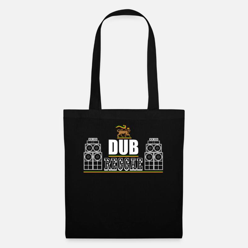 Dub Reggae Lion - Stoffbeutel - Schwarz