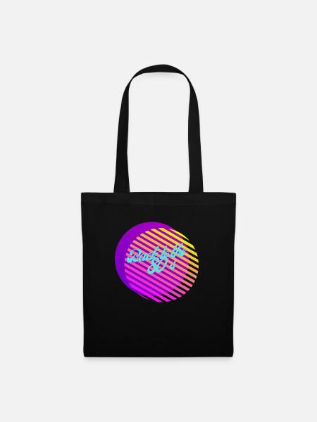 Back To The 80' S - Tote Bag - black