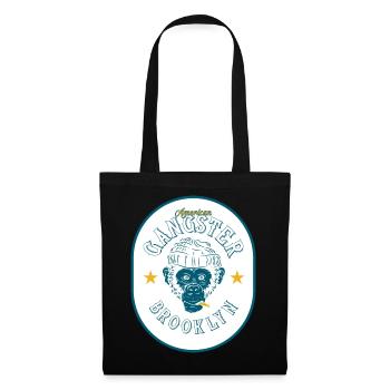 Brooklyn Gangsters - Sac en tissu - noir - Devant