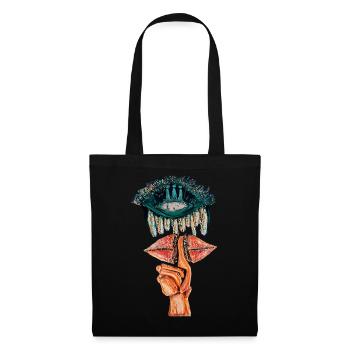 Awen - Sac en tissu - noir - Devant