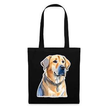 Labrador - Tote Bag - black - Front