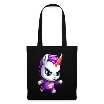 Grim Unicorn Design - Mystical Magic - Sac en tissu - noir - Devant