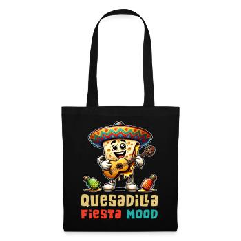 Quesadillas Fiesta Mood Mexico - Sac en tissu - noir - Devant