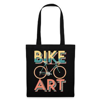Vibrant Bike Art Design - Tote Bag - black - Front