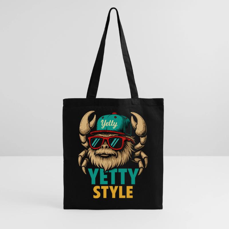 Graphisme Yeti Style Yetty Sac en tissu