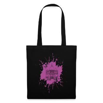 St. Peter's Basilica, Vatican, Rome Splash - Tote Bag - black - Front