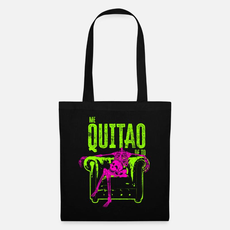 I quit everything - Tote Bag - black