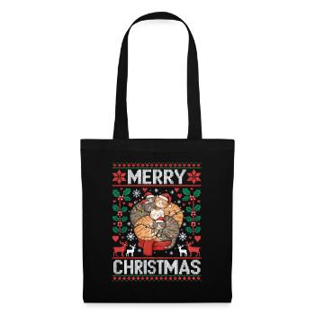 Cats, Coziness, Christmas, Sweet, Cute - Tote Bag - black - Front