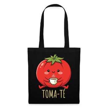 Professeur d’espagnol à l’école Funny Maestra - Sac en tissu - noir - Devant