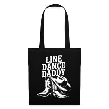 Line Dance Daddy Boots - Tote Bag - black - Front